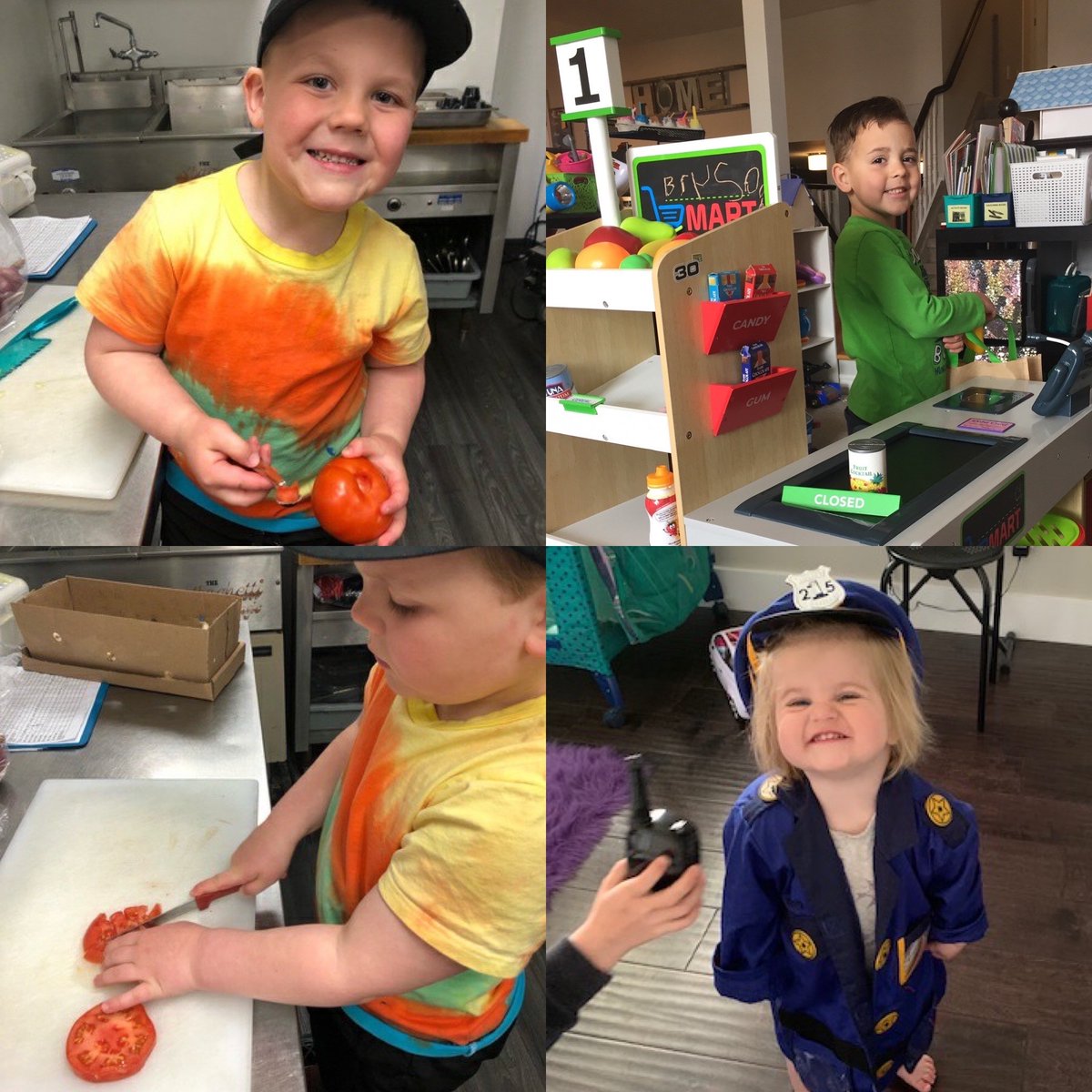 BluewaterDSB's tweet photo. Students at Northport Elementary School in #PortElgin are staying engaged and showing their appreciation for our essential workers while physical distancing measures are in place. #EdWeekBWDSB https://t.co/TVEbyWDCiU