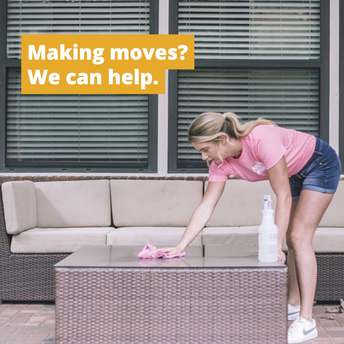 ApplePieMaids's tweet photo. Hey, real estate agents! Did you know we also provide move-in and move-out cleaning services? From basic cleans to detailed scrubs, from residential to commercial properties, we're here to make sure every drawer and cabinet is ready for the big move. #hireacleaningservice https://t.co/miKetLfapr