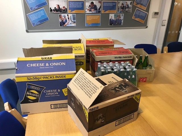 Thank you very much to The Crocodile for their generous donation of crisps and soft drinks to the school. The students in school are enjoying them!

@McMullens1827