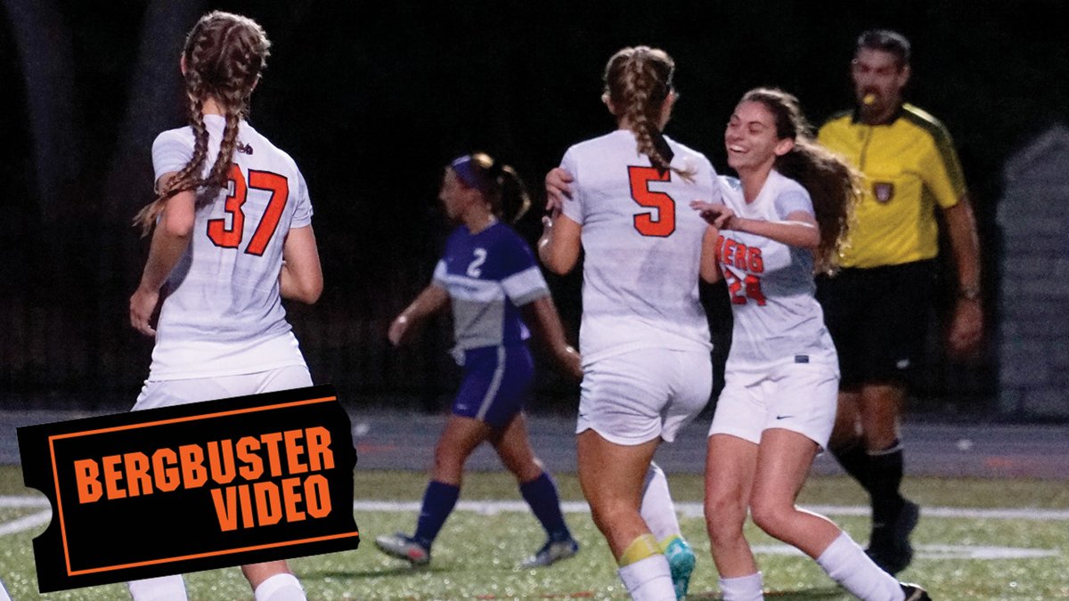 BergAthletics's tweet photo. If you like goals, you'll love Tuesday's Bergbuster Video replay. 
 We'll relive @bergsoccer's seven-goal explosion over Bluffton.

Join us on OAC TV or https://t.co/rdDDTs2HLt on 5/5 at 7:30 p.m. for the game! https://t.co/CX9i2YJYRR