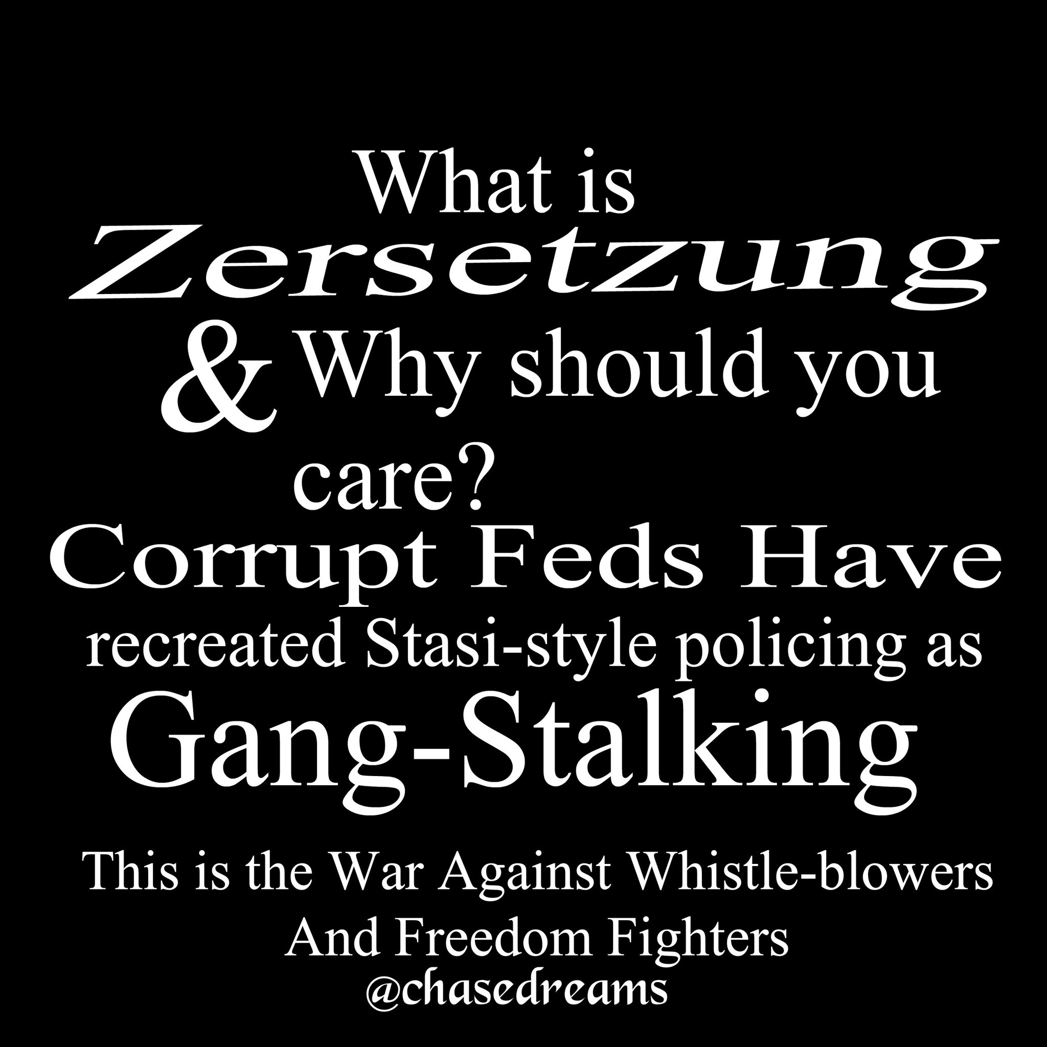 Gangstalking Program 52 - d76d0r8