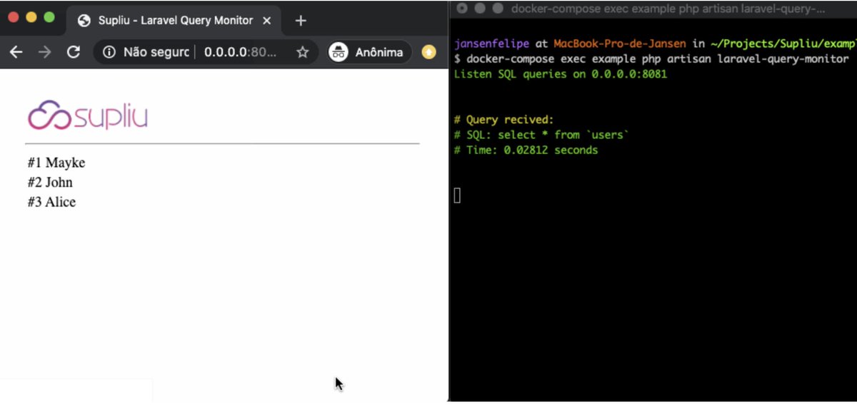 jansenfelipe's tweet photo. Muitos dos problemas que enfrentamos a respeito de performance está relacionado a queries mal construídas. Desenvolvemos aqui na @supliutech uma lib que mostra no terminal em real-time todas as queries executadas pelo Eloquent no seu app  #Laravel #PHP 

https://t.co/bmogOThqPg https://t.co/Dzk8pbEAzP