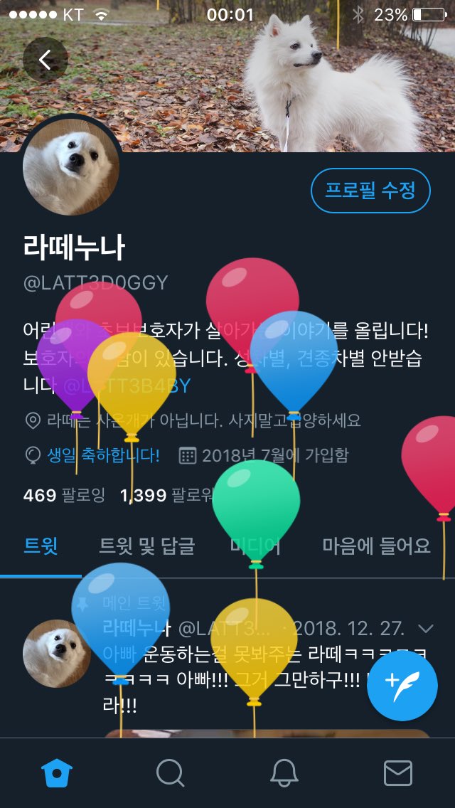 LATT3D0GGY's tweet photo. 2020년 5월 5일, 라떼의 두 번째 생일 날이에요! 하나뿐인 내새끼 끝내주는 뛰뛰와 최고의 냠냠을 기대해라!! 라떼 좋아해주셔서 정말 감사합니다 ☺️ https://t.co/H5CbvOMIgC