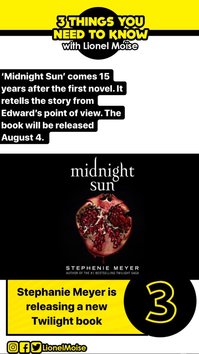 LionelMoise's tweet photo. Here’s #3ThingsYouNeedtoKnow: #India #COVID19 #DonShula #Twilight https://t.co/uslimyNWWh