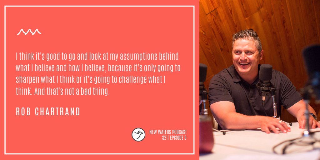 newwaterscanada's tweet photo. It's good and beneficial to take a look from time to time at why we believe what we believe. And it's okay to be challenged and stretched, and to end up being wrong.
#newwaterspodcast #unlearningANDrelearning https://t.co/wAL60Fpv4P
