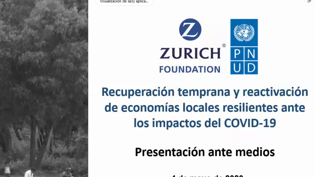 PNUD_Mexico's tweet photo. Estamos en la presentación de la iniciativa "Recuperación temprana y reactivación de economías locales resilientes  ante los impactos del COVID-19"  c/participación de Representante Residente @PNUD_Mexico @LorenzoJdeL  y el CEO  @ZurichenMexico @zfoundation Patrick Font https://t.co/JKKPU3Luph