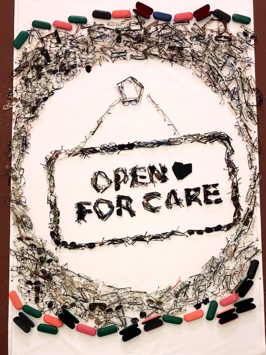 NathanWyburnArt's tweet photo. Did you know @Specsavers ARE #OpenForCare
Iโve created this artwork to pay tribute to opticians and audiologists who are continuing to provide urgent and essential care during the #COVID19 pandemic. Also to remind people that #EyeHealthMatters (VIDEO ๐) https://t.co/dwhdMogZZ9