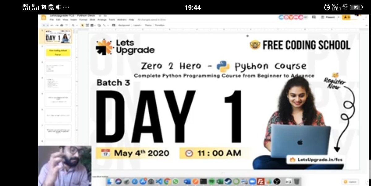 MahaLak22058919's tweet photo. I'm Learning Python
@LetsUpgrade_in
#LetsUpgrade #LUFCS https://t.co/VMFQeaLxy8