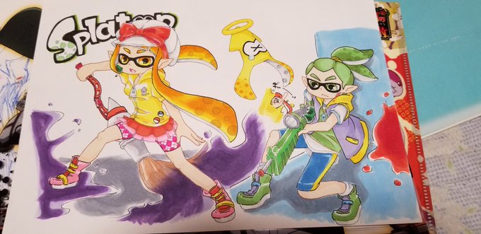 Splatoonイラストのtwitterイラスト検索結果