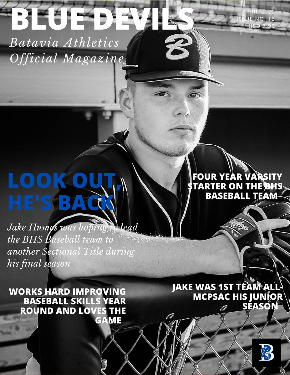 Another BHS senior spring athlete spotlight.........