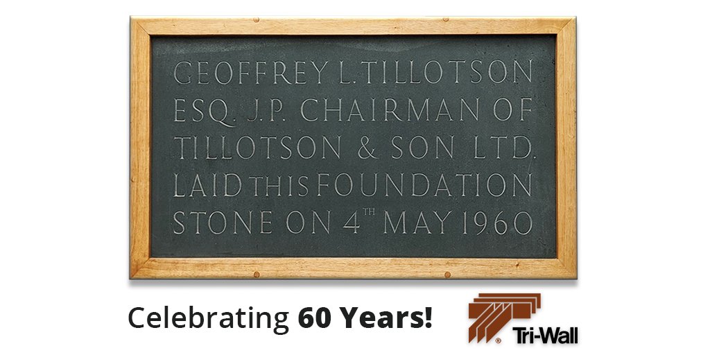 TriWallUK's tweet photo. Celebrating 60 Years Today. https://t.co/B8iigEMdfT