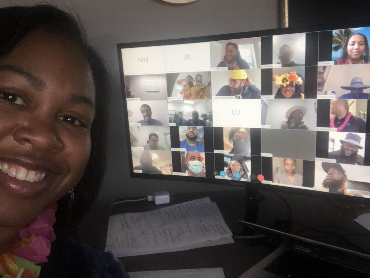 Virtual Welcome Back Luau Party Call!! Enjoyed the time with our DJ <a href="/Jreed2017/">Jenee Reed</a> ! <a href="/Dominators_1/">DeEtte W. Baker, MSML</a> <a href="/gsc_unitedforce/">GSC United Force</a>