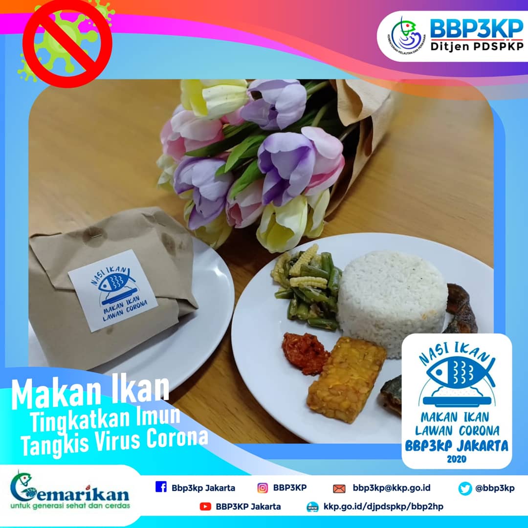 #sobatbalbes <a href="/bbp3kp/">BBP3KP Jakarta</a> melaksanakan program #NasiIkan. Program ini merupakan salah satu bentuk solidaritas dari pegawai Kementerian Kelautan dan Perikanan, khususnya <a href="/bbp3kp/">BBP3KP Jakarta</a> ditengah ancaman Pandemi COVID-19 untuk sedikit meringankan beban bagi saudara-saudara kita yang membutuhkan