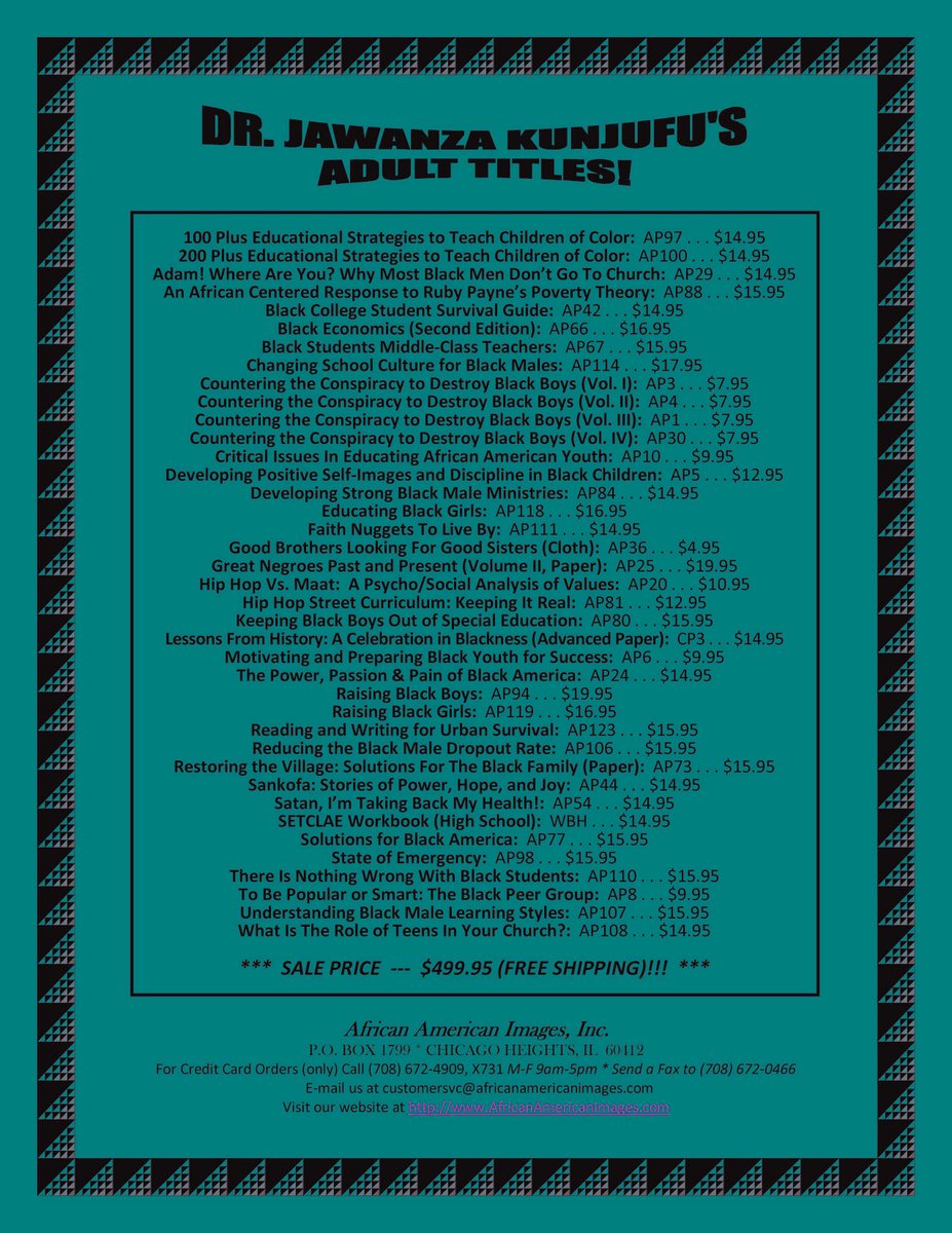 Jawanza Kunjufu tweet media