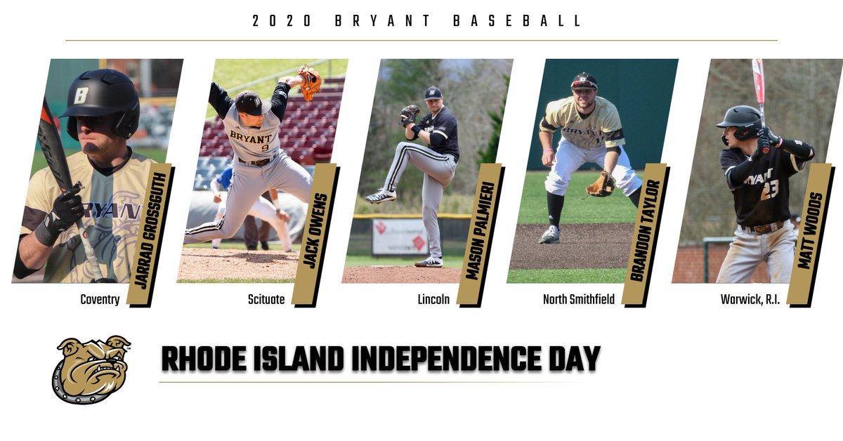 _BryantBaseball's tweet photo. Happy Rhode Island Independence Day to our guys. https://t.co/B81rtwUObu