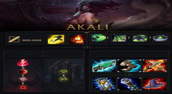 Huf Games on X: Akali - Build e Runas #akali #lol #lolbuild #leagueoflegends / X