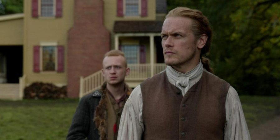 ThreeIfBySpace's tweet photo. Review: #Outlander: Hearbreak is No Piece of Cake - and Sam's Episode Twitter Q&amp;A https://t.co/Mlw52UKCHq https://t.co/P1gIOPPA1r