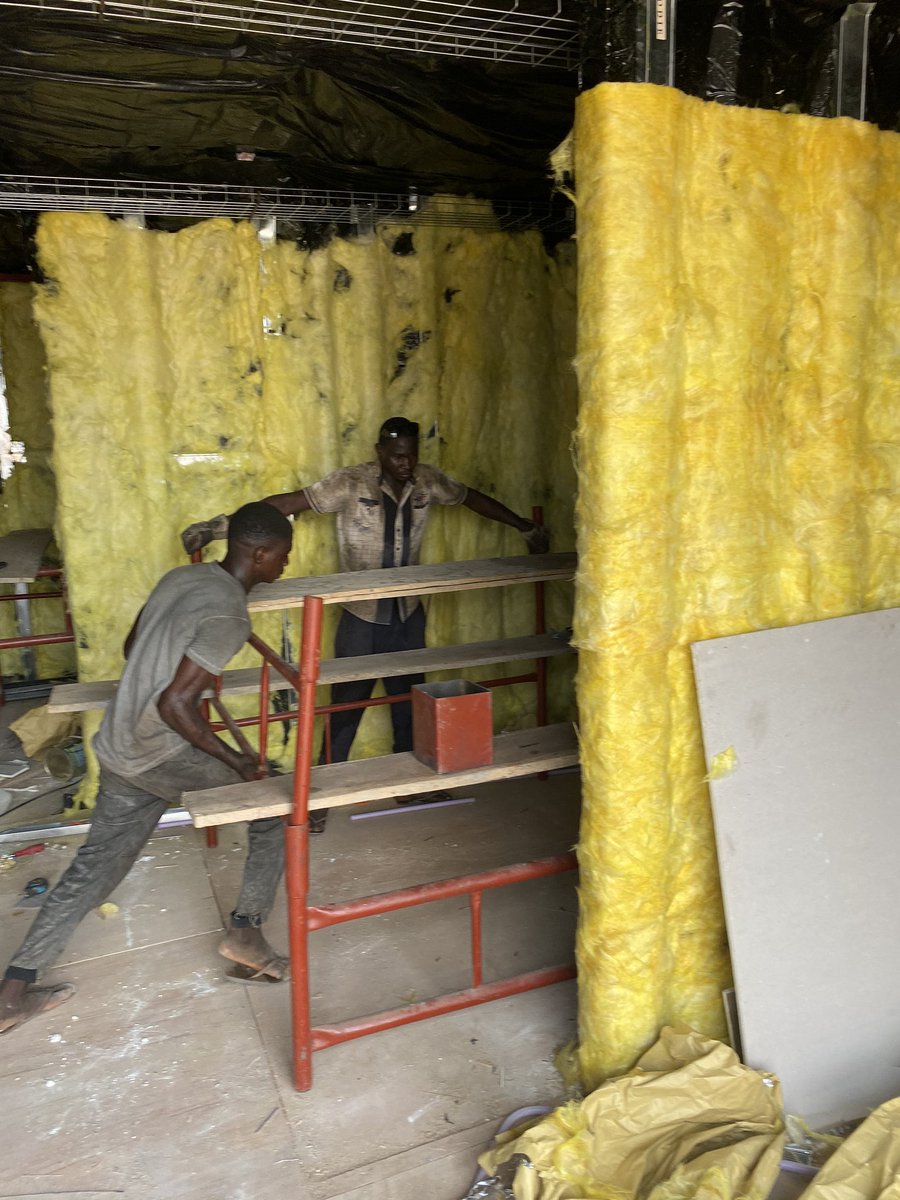 Damn .. left this thread for so long .. here goes Internal works after container positioning Application of thermal insulation.Mechanical and electrical servicesDamp proofing