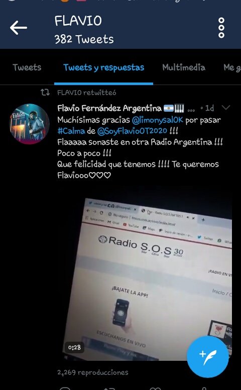 justayluu's tweet photo. Hoy con @FlavioFdzArg y @todoestaencalma estamos de fiesta!!!! Las amo💜💜💜
@SoyFlavioOT2020 gracias por prestarnos atencion!!! Te amamos💛💛💛💛
#Calma1MSpotify https://t.co/QUknYCvoHM