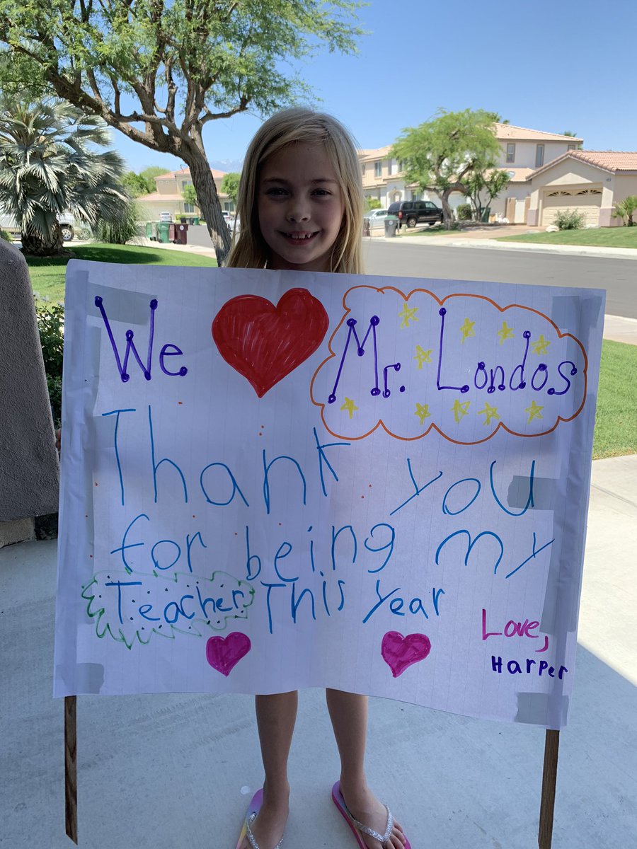 We love and miss our teachers! <a href="/Followthebolt/">Franklin Elementary</a>