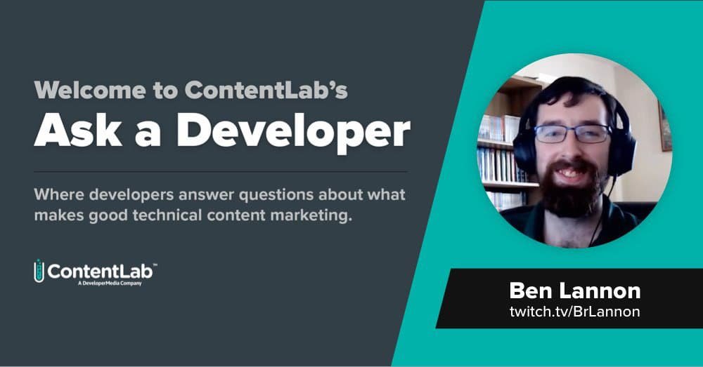 ContentLabIO's tweet image. Ben Recommends a Variety of Technical Content Formats
Read more 👉 lttr.ai/QNlW
#DeveloperMarketing #AskADeveloper #TechContentMarketing