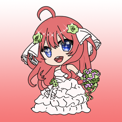 えふじぇい🍥万垢🕵️‍♀️さんがTwitterに投稿した中野五月(五等分の花嫁)のイラスト。