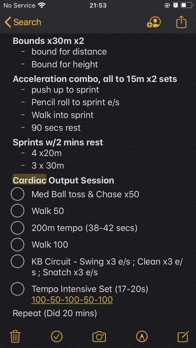 movementcoachkm's tweet photo. Another Anti-5k session
#stayclosetothegame 
Can replace med ball work with animal moves x 50m and KB’s with extensive plyos (easy hops, high reps) if equipment not available https://t.co/Yyxe8qBCZ1