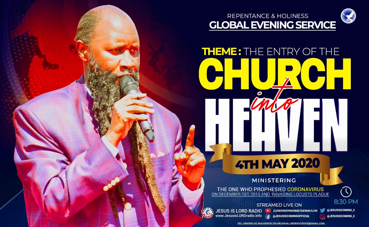 ammishadu's tweet photo. The message from the coronavirus is that this generation must prioritise her salvation

#PreparationOfTheChurch https://t.co/tT9joSKG0V