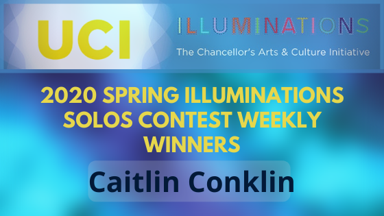 UCIIllumination's tweet photo. We are happy to announce our first winner from this week's Solo Competion!

Bringing Words Alive
Artist: Caitlin Conklin (ceconkli@uci.edu) - Major: Film and Media Studies and Drama (junior) - Work created from the artist’s apartment

https://t.co/aAQ50rD3oP https://t.co/EmUPDw9f3f