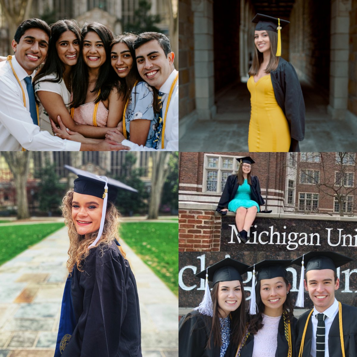 careercenter's tweet photo. To our UCC student staff who are now #UMalumni, we are proud of you and THANK YOU for all that you did as part of the UCC team. 💛💙

And to all 2020 Michigan graduates, congratulations! 🎉 You did it! 👏 Go out and change the world! 🌎

#ForeverGoBlue #MGoGrad #ConnectUMich 〽️🎓 https://t.co/2WO2NbFGCn