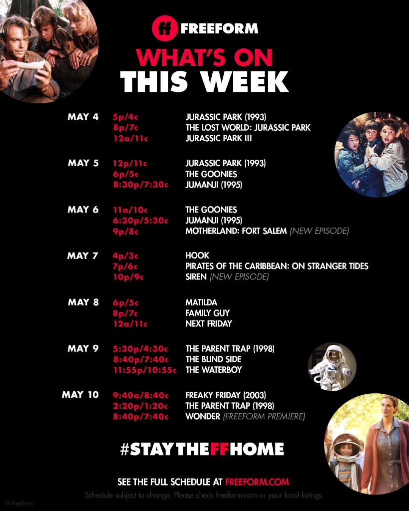 تويتر Freeform على تويتر Hey You Guyssss Here S What S On This Week Staytheffhome T Co N1f5hikiwp