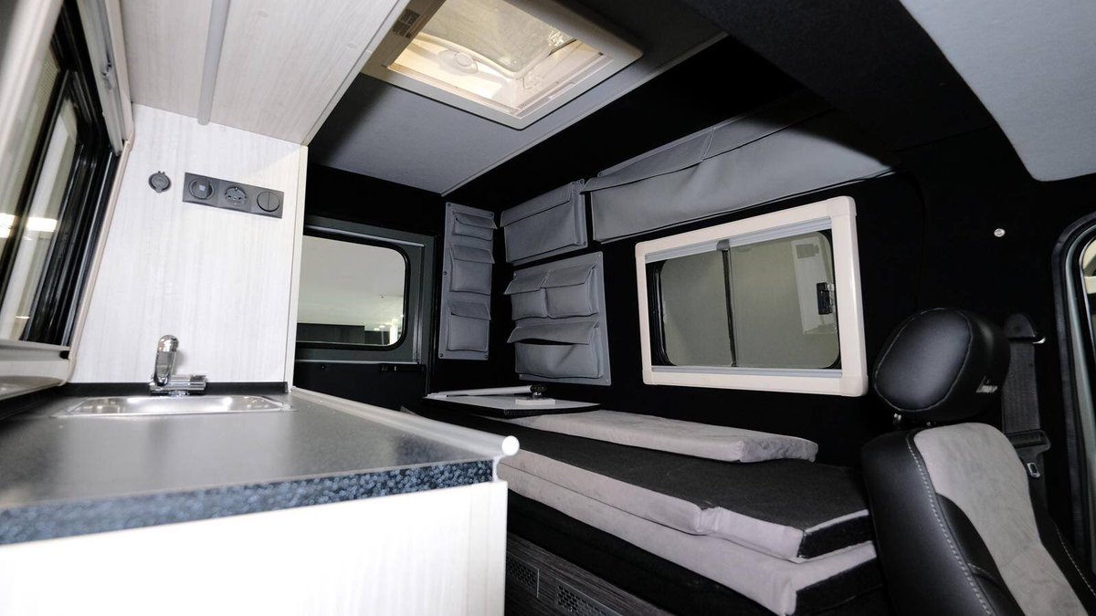 CaravanCloud's tweet photo. Mercedes G-Wagen becomes an awesome camper!😎
Brought to you by German Tuner Lorinser who specialise in customising luxury Mercedes models, this time it’s a handful of ex-Swiss Army G-Wagens. If you want a totally unique camping vehicle, look no further.
#Uniqueoftheweek ☁️ https://t.co/PaHxwgAnlr