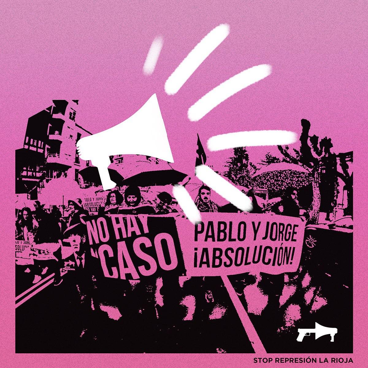 ❗️❗️⚠️ATENCIÓN⚠️❗️❗️
Jorge = ABSOLUCIÓN
Pablo = NO PRISIÓN (rebaja a 1 año)
Se acaba de recibir la resolución del recurso a la sentencia del #NoCaso14N
Esta tarde ampliaremos información con comunicado
#Solidaridad #ApoyoMutuo 🤜🤛
🔈🔫