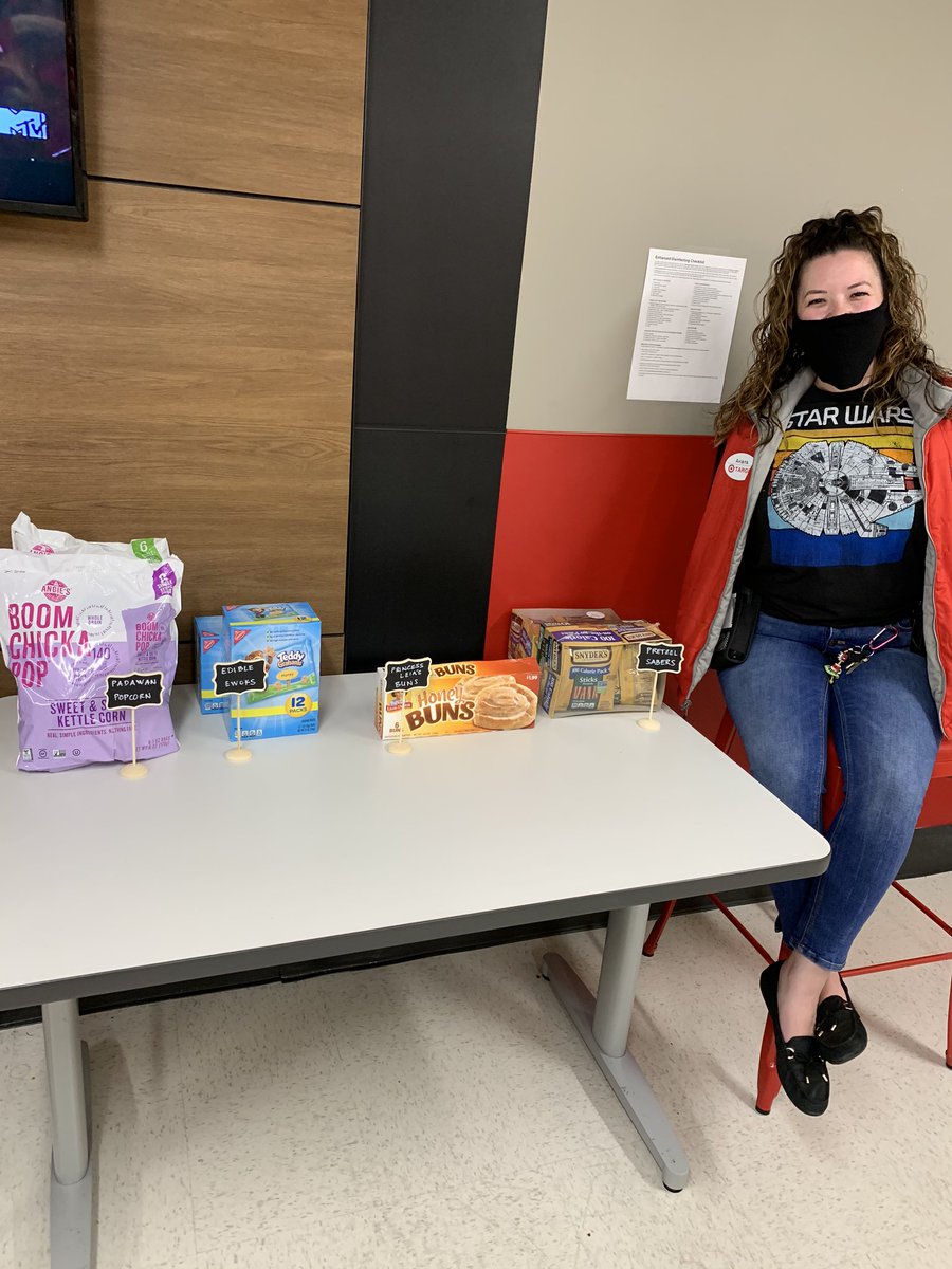 Happy Star Wars Day! May the 4th be with you 😉 

Got some Star Wars themed snacks for the team today!

Padawan Popcorn, Edible Ewoks, Princess Leia Buns, and Pretzel Sabers! 

Huge shout out to my HR Expert, Elaine, for the idea! 

<a href="/KimberlyWehrly/">Kimberly</a> <a href="/TopalBrittany/">Brittany Topal</a>