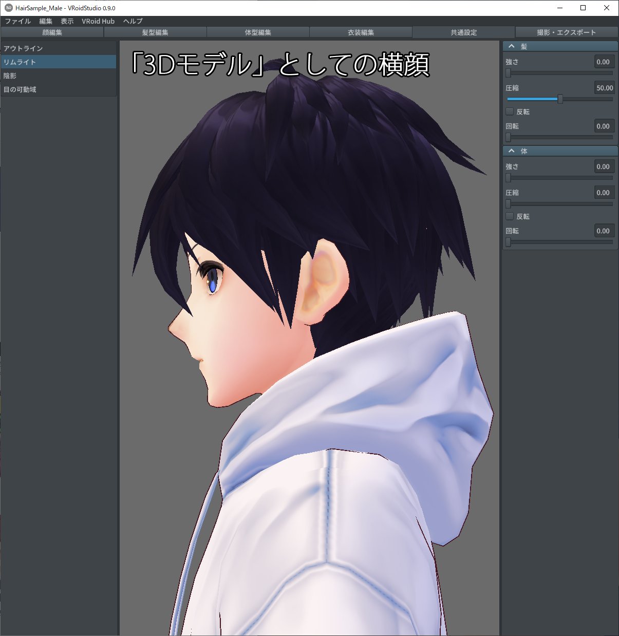 まじかる しげぽん Vroid アニメの版権モノのモデリングの仕事もやってきた上で アニメの横顔の真実を話そう アニメのキャラデザとして描かれているまたイラストとして描かれている横顔は大抵パースが掛かったうえ 若干斜めから見た構図になっている