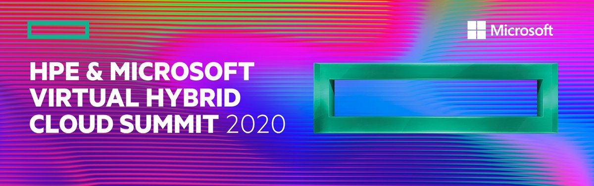 mamajoamato's tweet image. As businesses face unprecedented challenges, @HPE and @Microsoft Cloud Solutions can help. Our Hybrid Cloud Summit is a great opportunity to gain insight from industry experts and discover resources that can help with your journey to the #cloud. ow.ly/yoAV50zwgaN #HPEMSFT