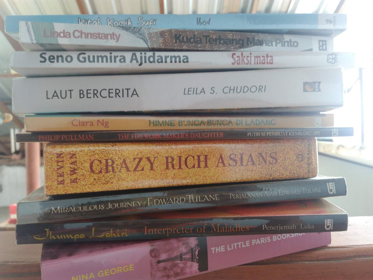 Stlh nyari di memori hape ternyata buku om <a href="/_Sukab/">Sukab</a> nyempil disitu. Si Penembak Misterius gak kefoto tp covernya yg lukisan wajah. 😅