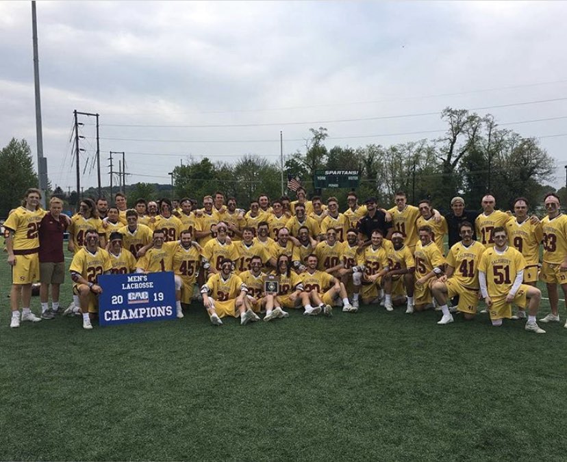 SalisburyMLAX's tweet photo. On this date last year, the Gulls captured their 3rd straight and overall, 22nd CAC Championship‼️ #gogulls #itsagreatdaytobeagull #weplayinmay https://t.co/8KFQugRwoC