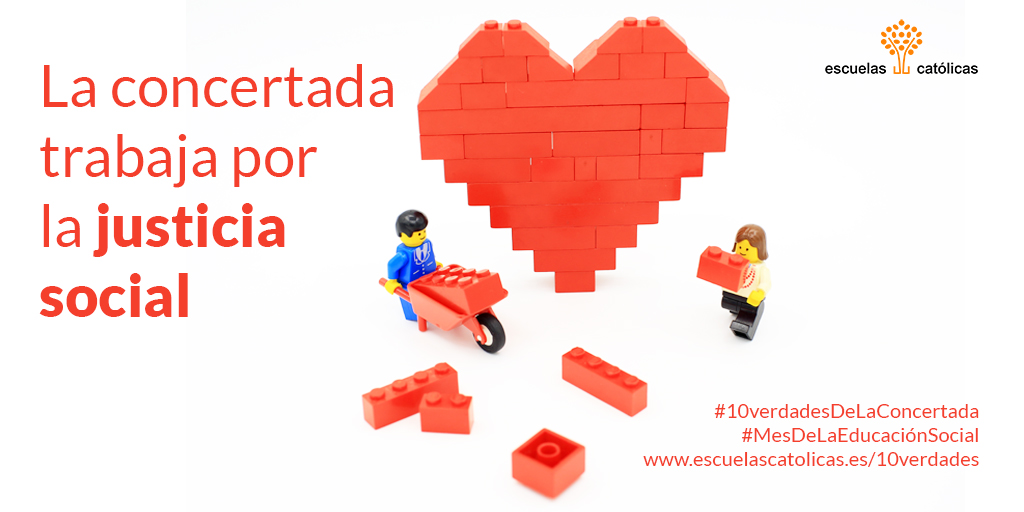 ecatolicas's tweet photo. La concertada trabaja por la #JusticiaSocial Mayo es el #MesDeLaEducaciónSocial #10VerdadesDeLaConcertada #Concertados #BeneficiaATodos
https://t.co/gdj1yAmU9c https://t.co/BmNm9d8Aic