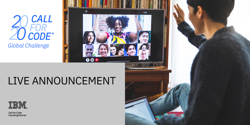 akrackeler's tweet image. Join us tomorrow at 3pm ET. IBM&apos;s @rwlord and @ChelseaClinton will be announcing the initial three Call for Code #COVID19 solutions for early deployment. Watch live: developer.ibm.com/livestream/ @CallforCode #IBMDeveloper