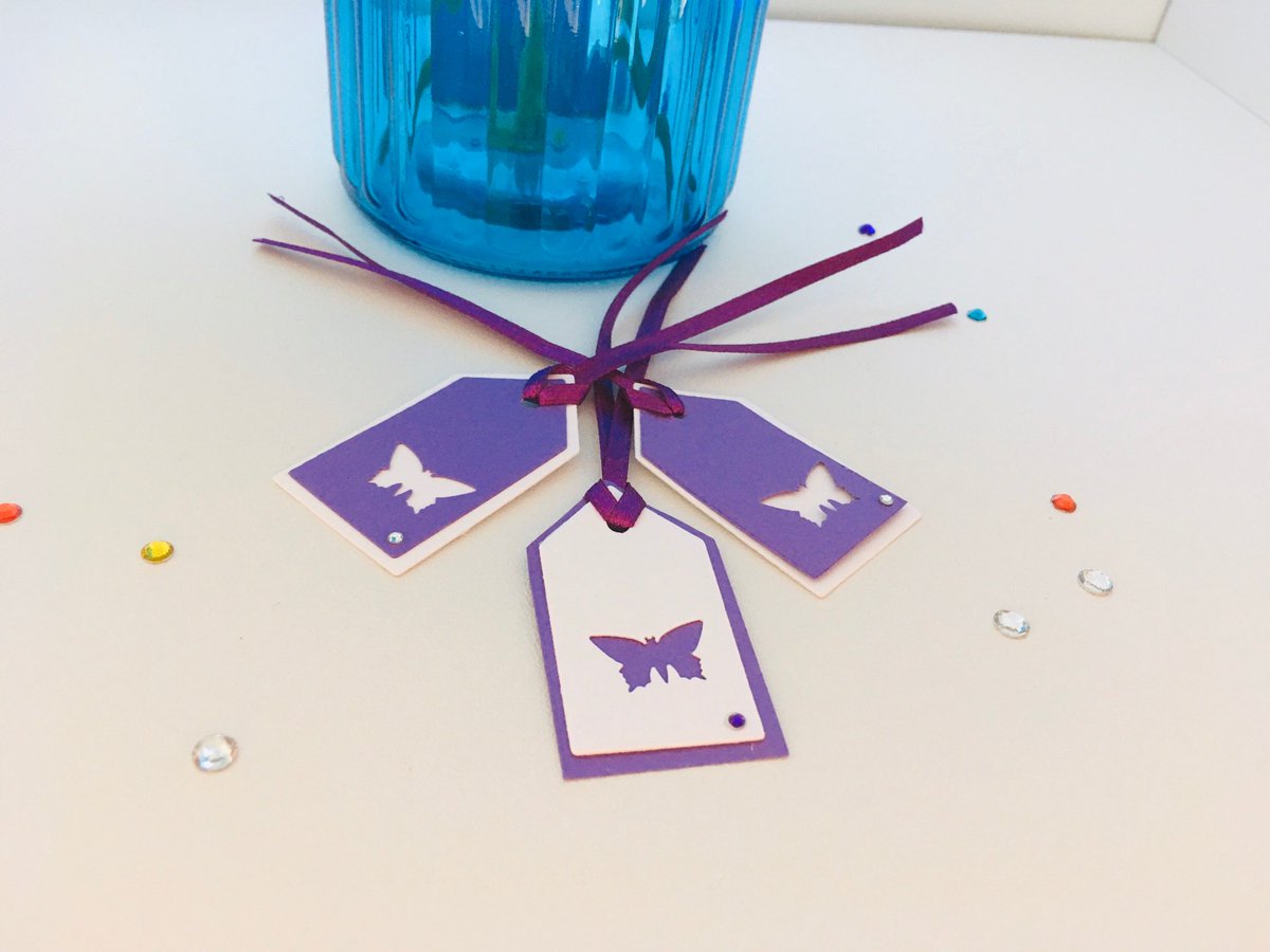 PinkStarCreati2's tweet photo. Excited to share this item from my #etsy shop: Small Handmade Gift Tag - Purple Butterfly Gift Tag - Present Gift Tag - Birthday - Present Tag - Blue Butterfly #bluebutterfly #purplebutterfly #gifttag #handmade #presenttag #layeredtag https://t.co/YCjjbMd2Hc https://t.co/iyEHvm9TRw