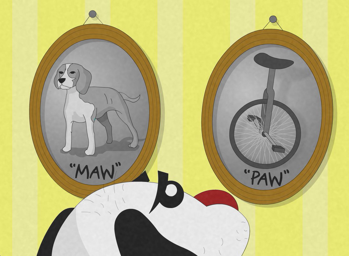 LittleStrongBad's tweet image. Here comes Li'l Brudder, he's got one leg up on life (just one, that's right)