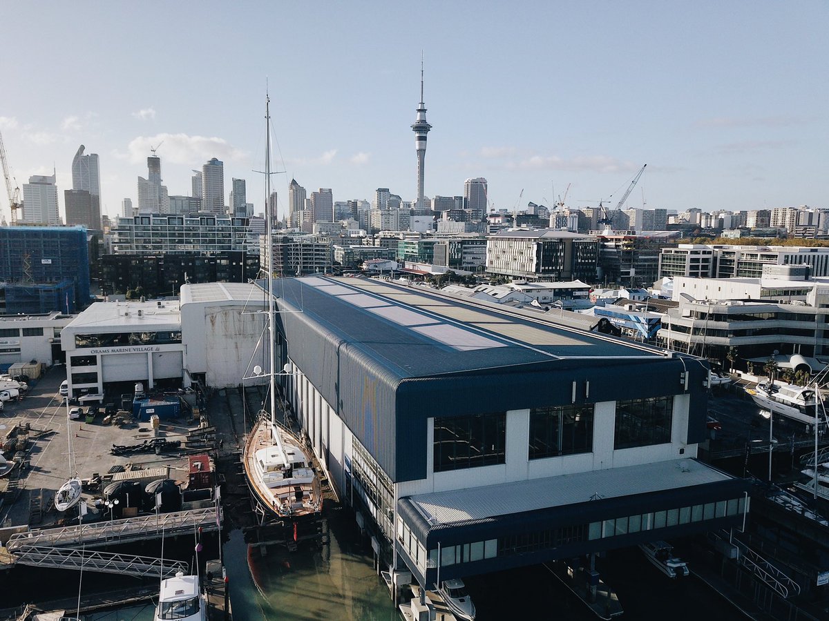 ReardonYacht's tweet photo. Marae getting ready for launch 🙌🏽⛵️ #alloyyachts #sailboat #refit https://t.co/yHohWcnaJJ