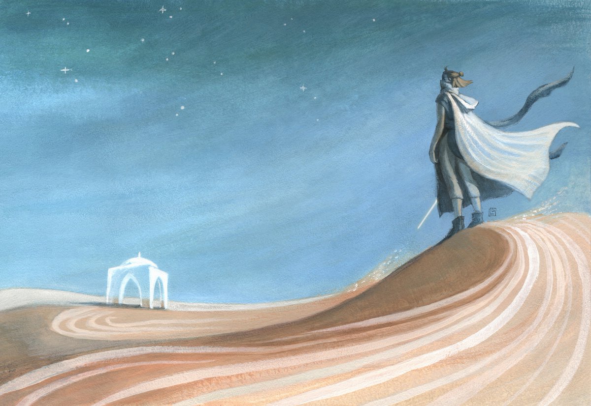 Part 1.
Rey's journey to bring Ben back.
My drawings were heavily inspired by "The Shadow city" from "The Aladdin's Magic Lamp" a 1966 Soviet film by Boris Rytsarev.
#MayThe4thBeWithYou #reylo