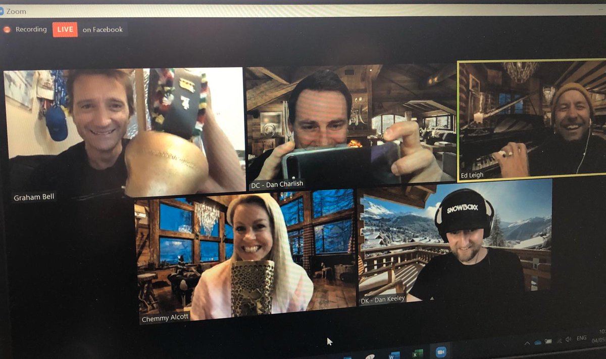 SnowCampInfo's tweet image. Our fantastic #snowcampalpineevening hosts @snowedleigh @skigrahambell &amp;amp; @ChemmySki have done their final run through!✨
All is sounding and looking great &amp;amp; it's going to be even better with everyone tuned in tomorrow night.🌲❄️
Haven't RSVP'd? Head to: snowcampalpineevening.com