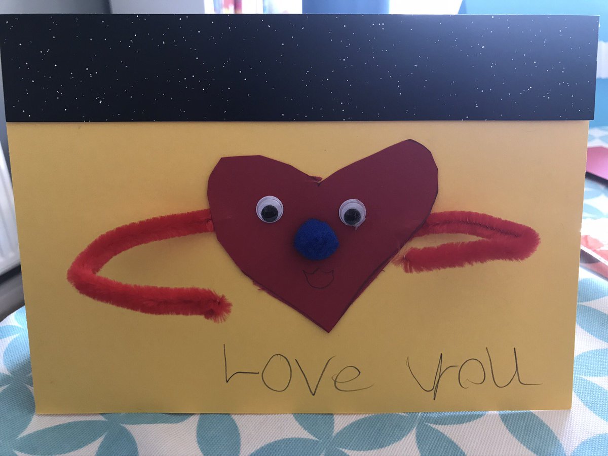 sharon23218759's tweet photo. Cards with hugs for the family we can’t see right now @TickfordPark #TPYear1 https://t.co/pB2cZUb5eQ