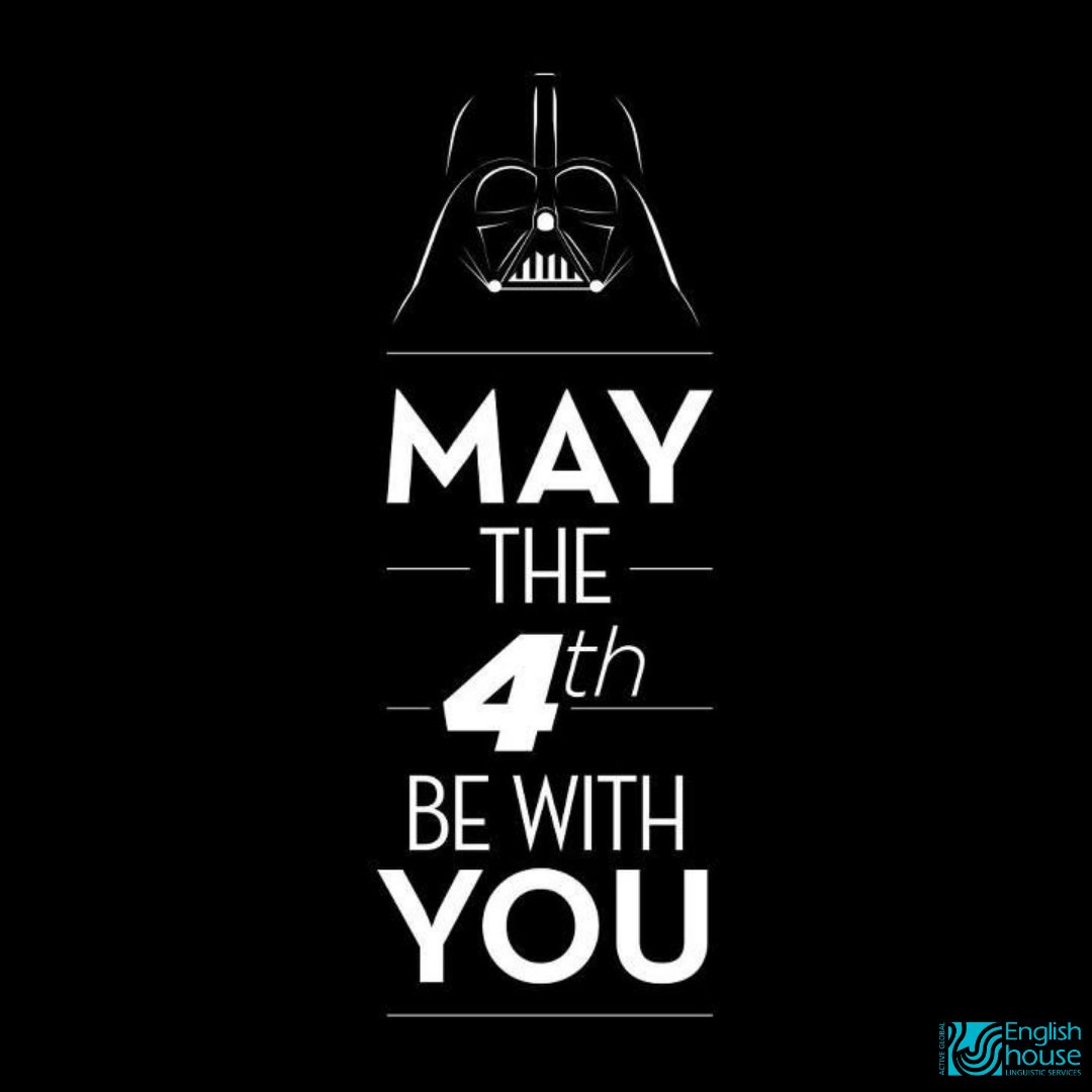 EnglishHouseAlm's tweet photo. ¡QUE LA FUERZA OS ACOMPAÑE! 
El 4 de mayo es un día de celebración en homenaje a la franquicia creada por #georgelucas.
¿Cuántos de por aquí habéis visto todas las películas? ☝🏼
•
#quelafuerzateacompañe #starswarsday https://t.co/lJ0Dy35oWH