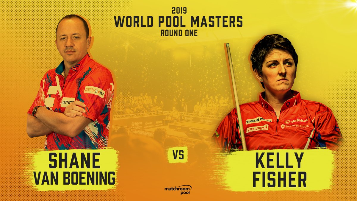 worldpoolmaster's tweet image. 🙌 We run back SVB's thrilling match with Kelly Fisher from the 2019 World Pool Masters tonight from 7pm!

Catch it here and on our Matchroom Pool YouTube channel.

#WorldPoolMasters