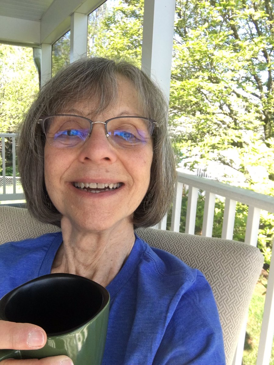 SSWGailBCPS's tweet photo. To support Children’s Mental Health today, I’m doing something that makes me happy: coffee on my screened porch!  I tag @JPiankoSW and @clogan_bcps to share what you are doing today that makes you happy!  #BCPSCares #CMHMBcps #CMHMMaryland @BcpsMTSS @AwarePCPS https://t.co/efTBMwjAnN