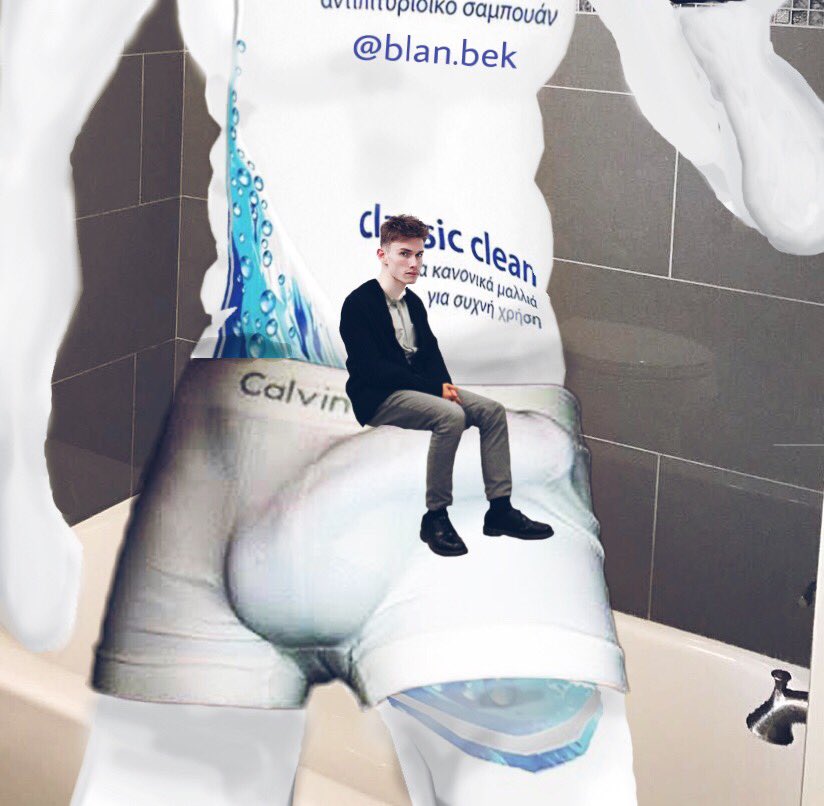 bek_blan's tweet photo. J’ai essayé le #shampoochallenge, ça c’est pas passé comme prévu.. 🥴🥵 https://t.co/dyha0YtBUm